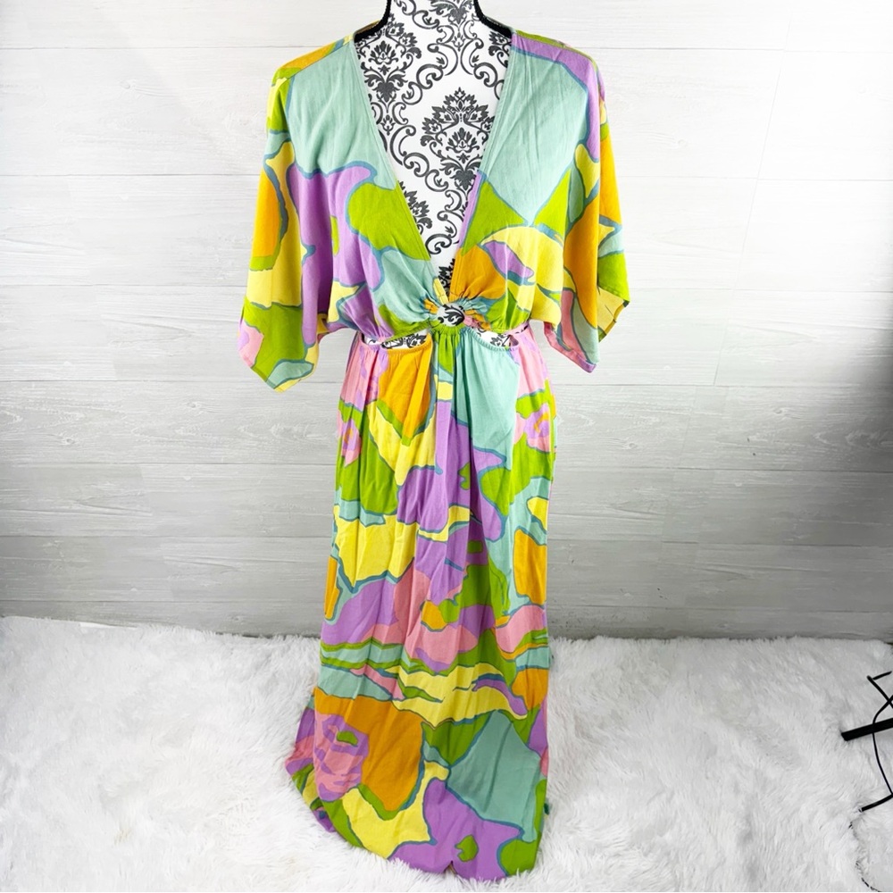 Show Me Your MuMu Multicolor Maxi Dress